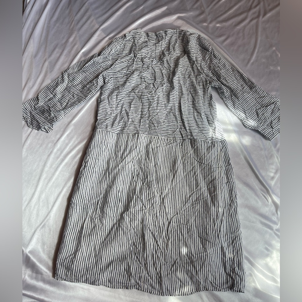 BCBG Striped Tunic Dress